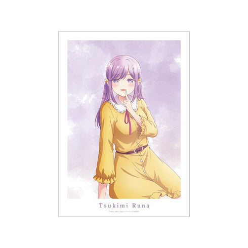 《和青梅竹馬不會發展成戀愛喜劇》月見 瑠奈 A3 霧面加工海報