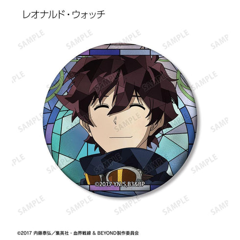 "Blood Blockade Battlefront & BEYOND" Trading Aure Glass Matte Pin Badges (Sold by the box)