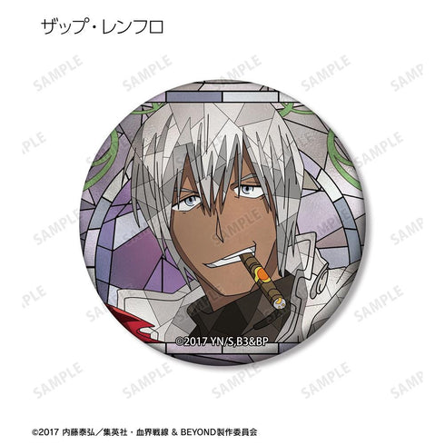 "Blood Blockade Battlefront & BEYOND" Trading Aure Glass Matte Pin Badges (Sold by the box)