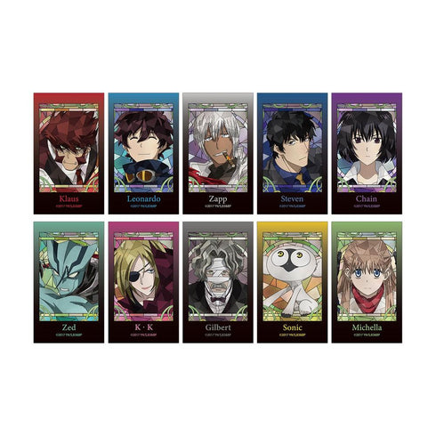 "Blood Blockade Battlefront & BEYOND" Trading Card Set: Aure Glass Illustration Cards (Sold by the box)