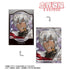 "Blood Blockade Battlefront & BEYOND" Zap Renfro Aure Glass A5 Illustration Card