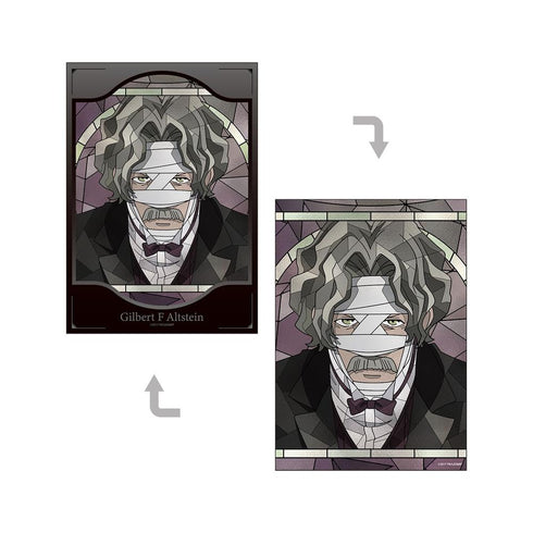 "Blood Blockade Battlefront & BEYOND" Gilbert F. Altstein Aure Glass A5 Illustration Card