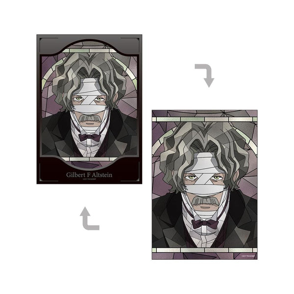 "Blood Blockade Battlefront & BEYOND" Gilbert F. Altstein Aure Glass A5 Illustration Card