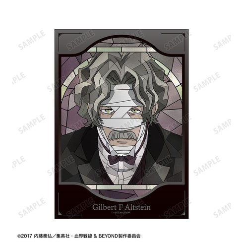 "Blood Blockade Battlefront & BEYOND" Gilbert F. Altstein Aure Glass A5 Illustration Card