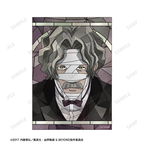 "Blood Blockade Battlefront & BEYOND" Gilbert F. Altstein Aure Glass A5 Illustration Card