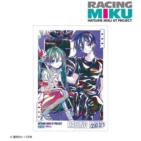 『初音ミク GTプロジェクト』レーシングミク 2025Ver. Ani-Art 第3弾 A3マット加工ポスター ver.A