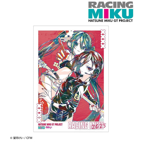 『初音ミク GTプロジェクト』レーシングミク 2025Ver. Ani-Art 第3弾 A3マット加工ポスター ver.B