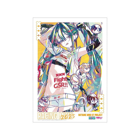 『初音ミク GTプロジェクト』レーシングミク 2025Ver. Ani-Art 第3弾 A3マット加工ポスター ver.C