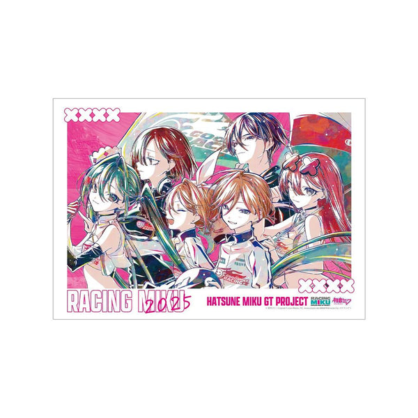 『初音ミク GTプロジェクト』レーシングミク 2025Ver. Ani-Art 第3弾 A3マット加工ポスター ver.D