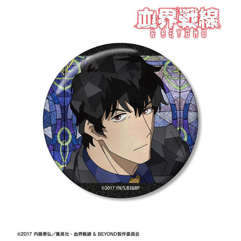 "Blood Blockade Battlefront & BEYOND" Steven A. Starphase Aure Glass 75mm Glitter Pin