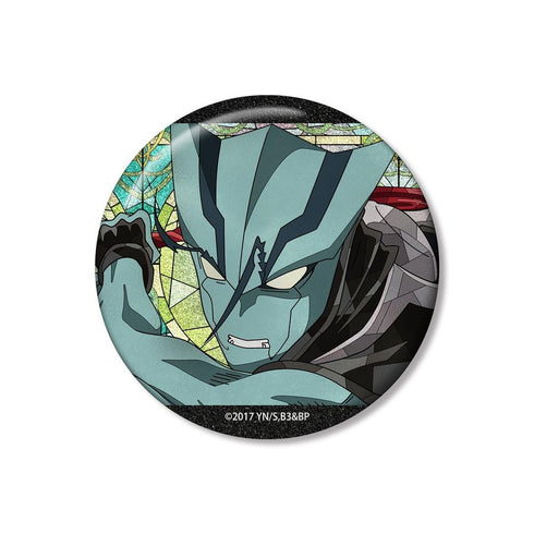 "Blood Blockade Battlefront & BEYOND" Zed O'Brien Aure Glass 75mm Glitter Pin