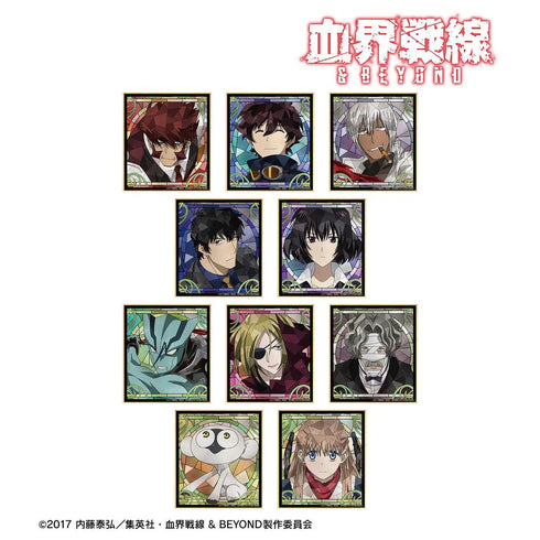 "Blood Blockade Battlefront & BEYOND" Trading Card Game: Aure Glass Mini Color Postcard (Sold by the box)