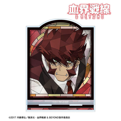"Blood Blockade Battlefront & BEYOND" Klaus V. Reinhartz Aure Glass BIG Acrylic Stand