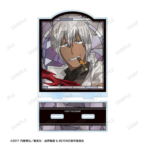 "Blood Blockade Battlefront & BEYOND" Zap Renfro & Aure Glass Large Acrylic Stand