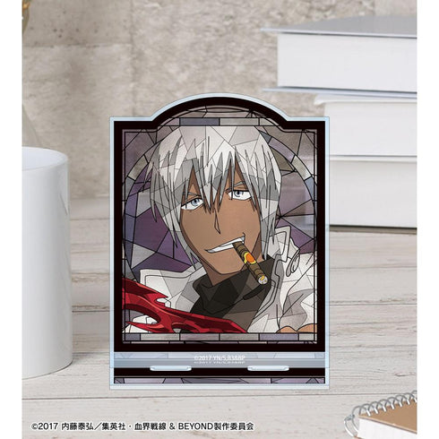 "Blood Blockade Battlefront & BEYOND" Zap Renfro & Aure Glass Large Acrylic Stand