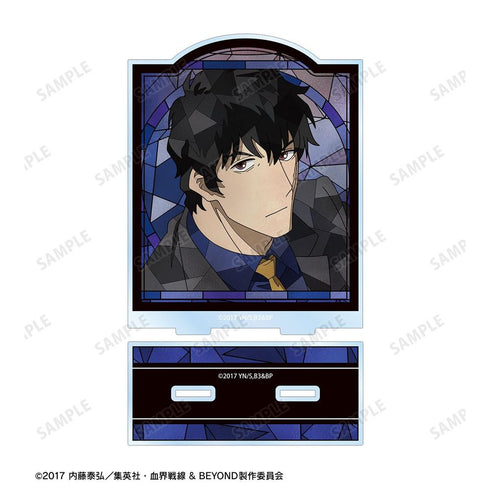 "Blood Blockade Battlefront & BEYOND" Steven A. Starphase Aure Glass BIG Acrylic Stand