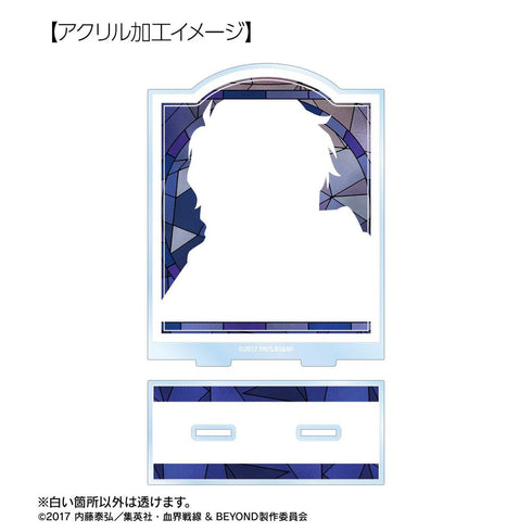 "Blood Blockade Battlefront & BEYOND" Steven A. Starphase Aure Glass BIG Acrylic Stand