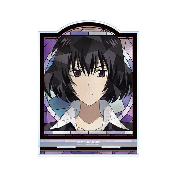 "Blood Blockade Battlefront & BEYOND" Chain & Kou Aure Glass BIG Acrylic Stand