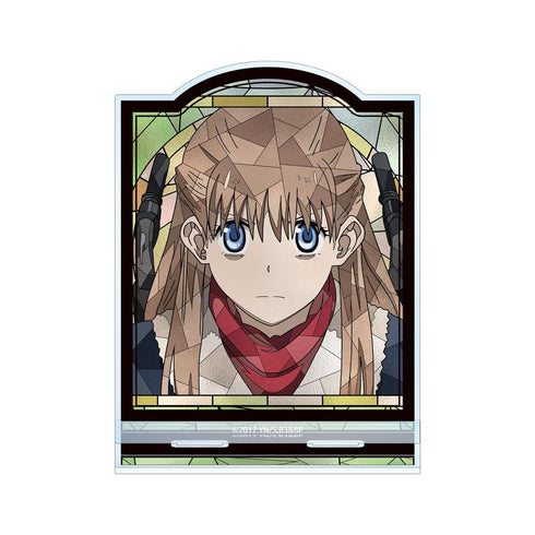 "Blood Blockade Battlefront & BEYOND" Michela Watch Aure Glass BIG Acrylic Stand