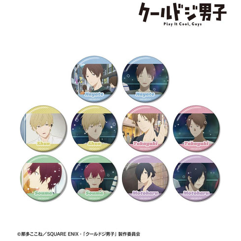 『クールドジ男子』トレーディング場面写缶バッジ(単位/BOX)
