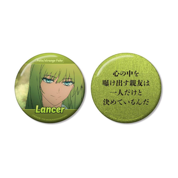 『Fate/strange Fake』ランサー 75mm推しゴト缶バッジセット
