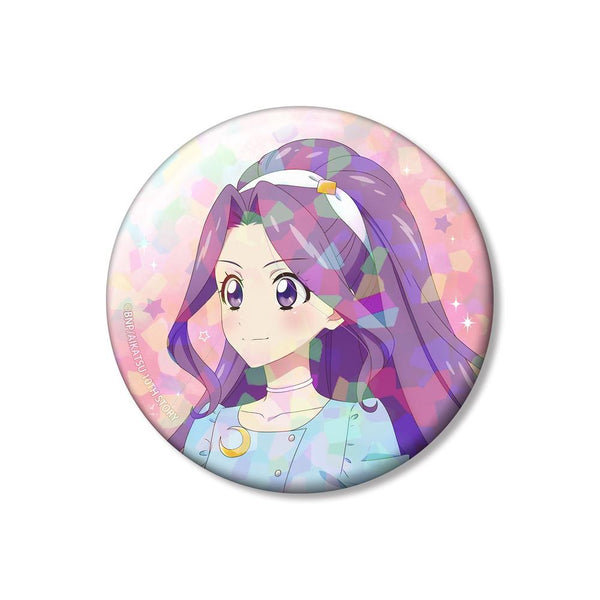 『アイカツ! 10th STORY ~未来へのSTARWAY~』描き下ろし 神崎美月 歩みver. 75mmホログラム缶バッジ