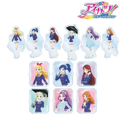 『アイカツ! 10th STORY ~未来へのSTARWAY~』描き下ろし 歩みver. トレーディングダイカットステッカー(単位/BOX)