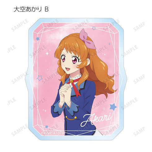 『アイカツ! 10th STORY ~未来へのSTARWAY~』描き下ろし 歩みver. トレーディングダイカットステッカー(単位/BOX)