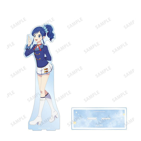 『アイカツ! 10th STORY ~未来へのSTARWAY~』描き下ろし 霧矢あおい 歩みver. 特大アクリルスタンド