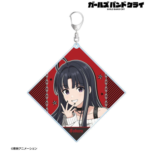 『ガールズバンドクライ』描き下ろし 安和 すばる パンクファッションver. BIGアクリルキーホルダー