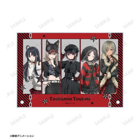 『ガールズバンドクライ』描き下ろし トゲナシトゲアリ 集合 パンクファッションver. A5アクリルパネル