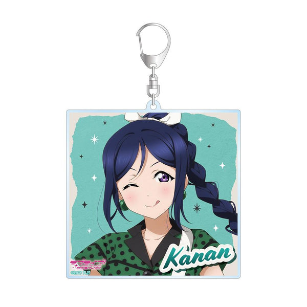 『ラブライブ!サンシャイン!!』描き下ろし 松浦果南 The Blue Swell衣装ver. BIGアクリルキーホルダー