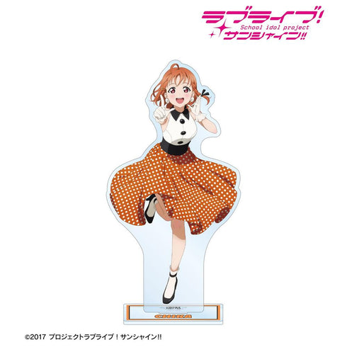 《Love Live! Sunshine!!》全新绘制 高海千歌 The Blue Swell 服装版 BIG亚克力立牌