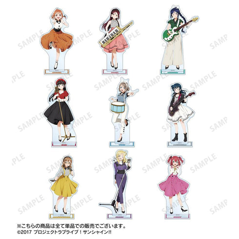 "Love Live! Sunshine!!" Original Illustration: Riko Sakurauchi in "The Blue Swell" Costume BIG Acrylic Stand