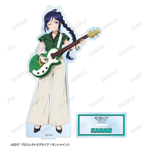 《Love Live! Sunshine!!》全新繪製 松浦果南 The Blue Swell 服裝版 BIG 壓克力立牌