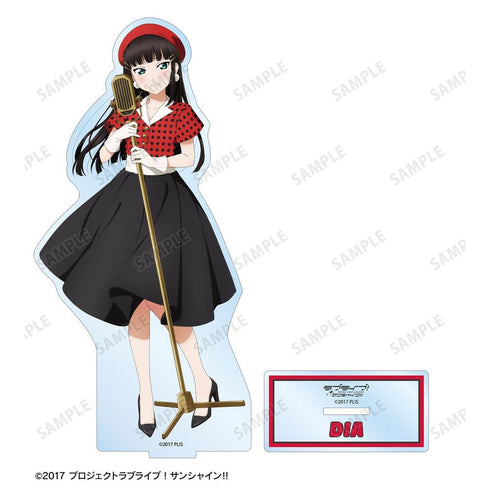 《Love Live! Sunshine!!》全新绘制 黑泽黛亚 The Blue Swell 服装版 BIG亚克力立牌