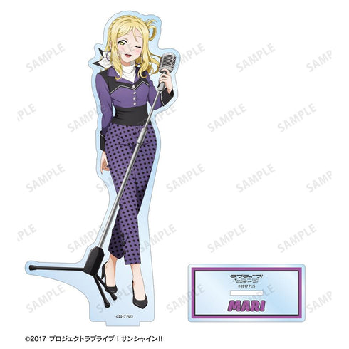 《Love Live! Sunshine!!》全新绘制 小原鞠莉 The Blue Swell 服装版 BIG亚克力立牌