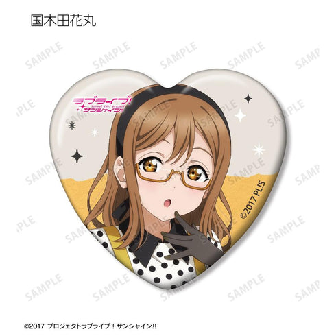 《Love Live! Sunshine!!》全新绘制 The Blue Swell 服装版 心形收藏徽章(单位/盒)