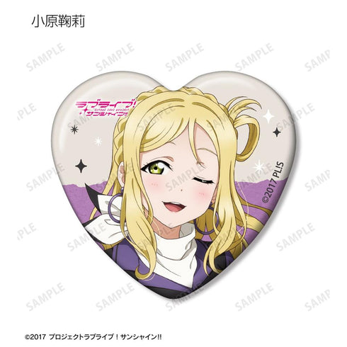 《Love Live! Sunshine!!》全新绘制 The Blue Swell 服装版 心形收藏徽章(单位/盒)