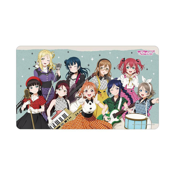 『ラブライブ!サンシャイン!!』描き下ろし 集合 The Blue Swell衣装ver. マルチデスクマット