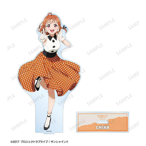 《Love Live! Sunshine!!》全新绘制 高海千歌 The Blue Swell 服装版 特大亚克力立牌