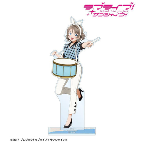 《Love Live! Sunshine!!》全新繪製 渡邊 曜 The Blue Swell 服裝版 特大亞克力立牌