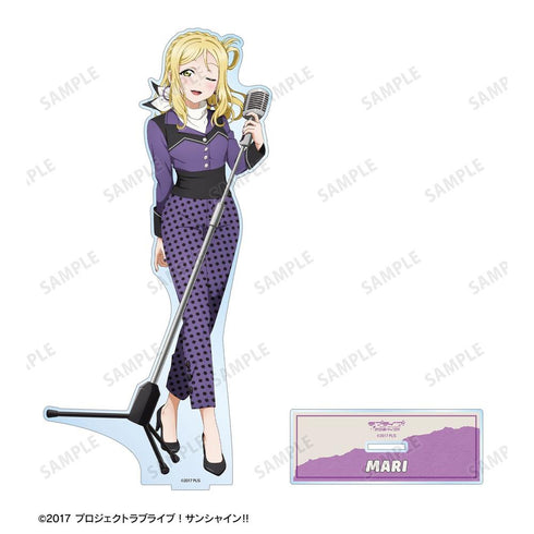 《Love Live! Sunshine!!》全新绘制 小原鞠莉 The Blue Swell 服装版 特大亚克力立牌