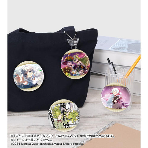 "Puella Magi Madoka Magica: Magia Exedra" The Journey Isn't Over Yet! 3-Way Pin Badge