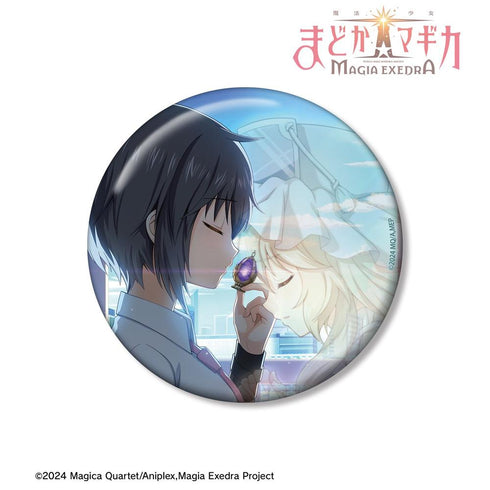 "Puella Magi Madoka Magica: Magia Exedra" 100mm Pin Badge: "Always Changing for Her"