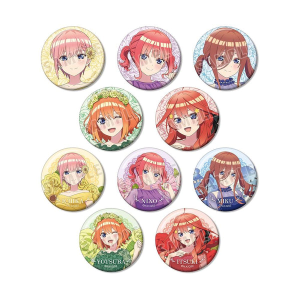 『五等分の花嫁*』描き下ろし ハーバリウムver. トレーディング缶バッジ(単位/BOX)