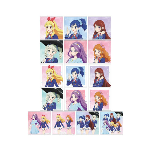 『アイカツ! 10th STORY ~未来へのSTARWAY~』描き下ろし 歩みver. トレーディング正方形ブロマイド(単位/BOX)