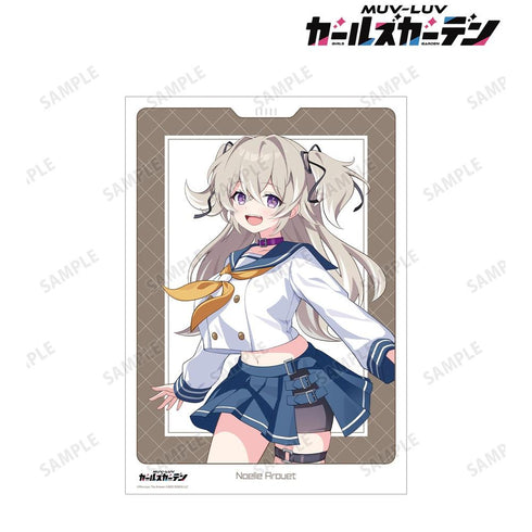 『マブラヴ ガールズガーデン』ノエル・アルエ A3マット加工ポスター