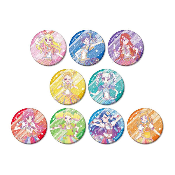 『アイカツ!』トレーディング Ani-Art clear label グリッター缶バッジ(単位/BOX)
