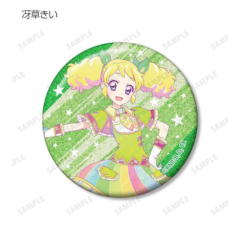 『アイカツ!』トレーディング Ani-Art clear label グリッター缶バッジ(単位/BOX)